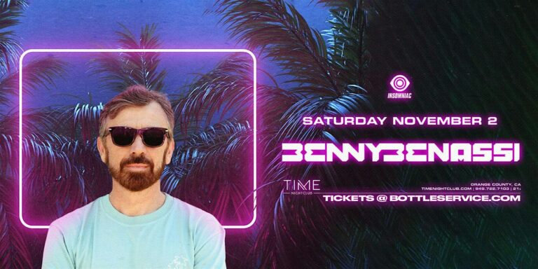 Benny Benassi | Halloween Weekend Party OC | Time Nightclub