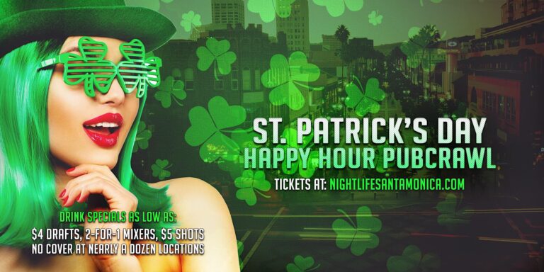 Santa Monica St Patrick's Saturday Pub Crawl Party